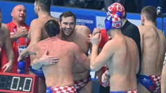 Mađarska - Hrvatska. Slavlja Hrvatske nakon pobjede 