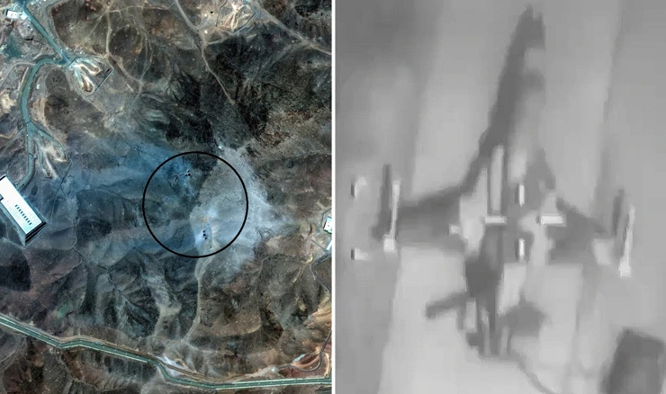 Fordow nakon američkog napada / Iranski F-5