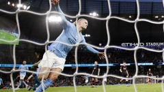 Erling Haaland slavi gol protiv Burnleyja