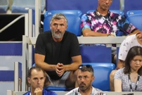 Goran Ivanišević gleda meč Luke Mikruta i Uga Carabellija, Foto: Goran Šebelić/CROPIX
