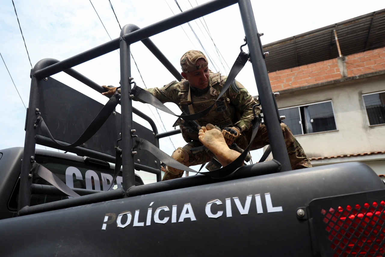 Velika policijska operaciju u Rio de Janeiru, Foto: Aline Massuca/REUTERS