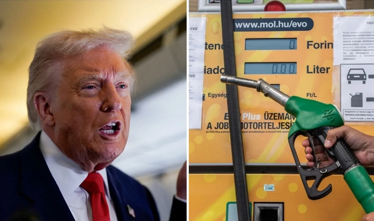 Donald Trump / Benzinska crpka MOL-a 