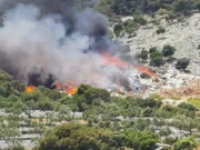 Požar na odlagalištu otpada u Malom Lošinju, Foto: Vedran Morin/Glas Otoka