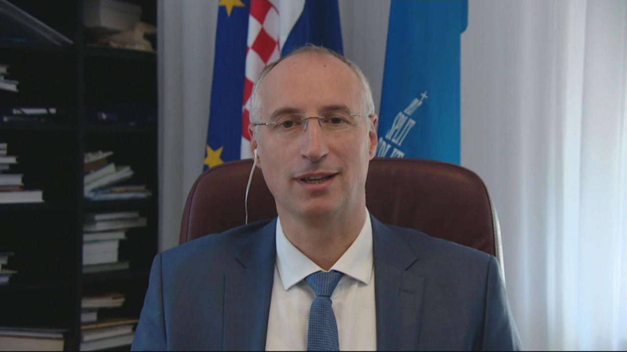 Ivica Puljak, gradonačelnik Grada Splita, Foto: ST4/HRT