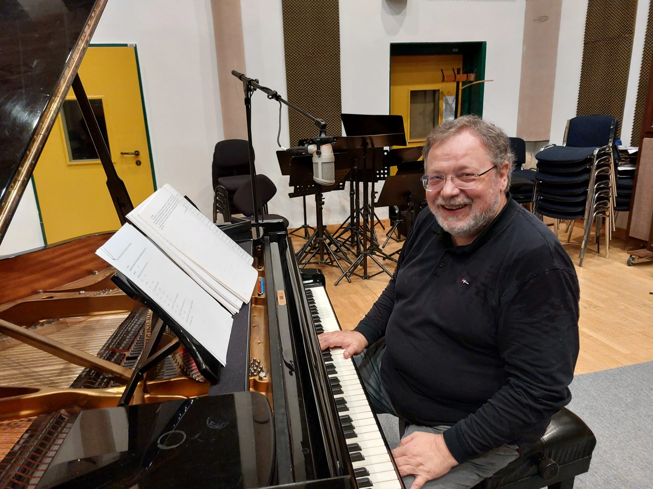 Mladen Tarbuk u Studiju 1 Hrvatskog radija 