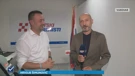 Slavlje u stožeru Marijana Pavličeka