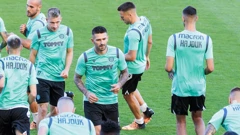 Igrači Hajduka na treningu