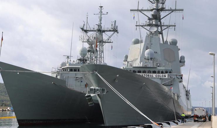 Španjolska fregata u splitskoj luci, Navantia Hrvatskoj nudi dvije korvete