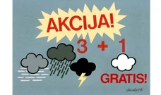 meteokarikatura, Foto: Dragutin Dado Kovačević/HRT