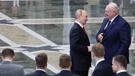 Vladimir Putin i Aleksandar Lukašenko u Minsku