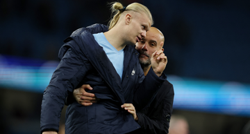 Erling Haaland, Pep Guardiola