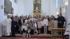Kardinal Bozanić krstio Benjamina, Foto: Zagrebačka nadbiskupija/Glas Hrvatske