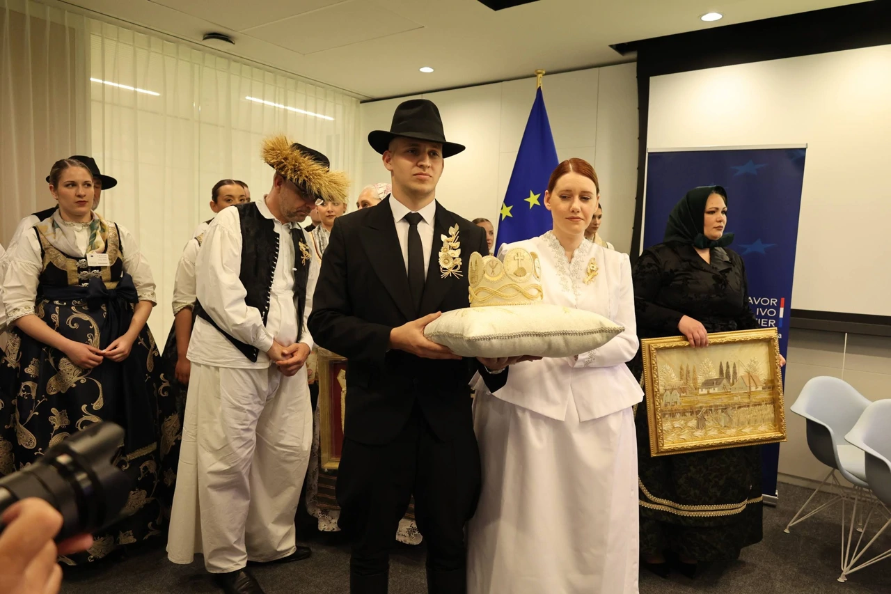 "Dužijanca – ponos bunjevačkih Hrvata i doprinos europskoj baštini" u Bruxellesu, Foto: Hrvatska riječ /.