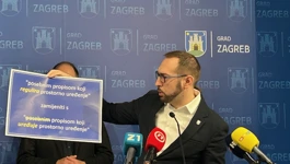 Tomašević pokazuje primjer ispravka Konačnog prijedloga Izmjena GUP-a