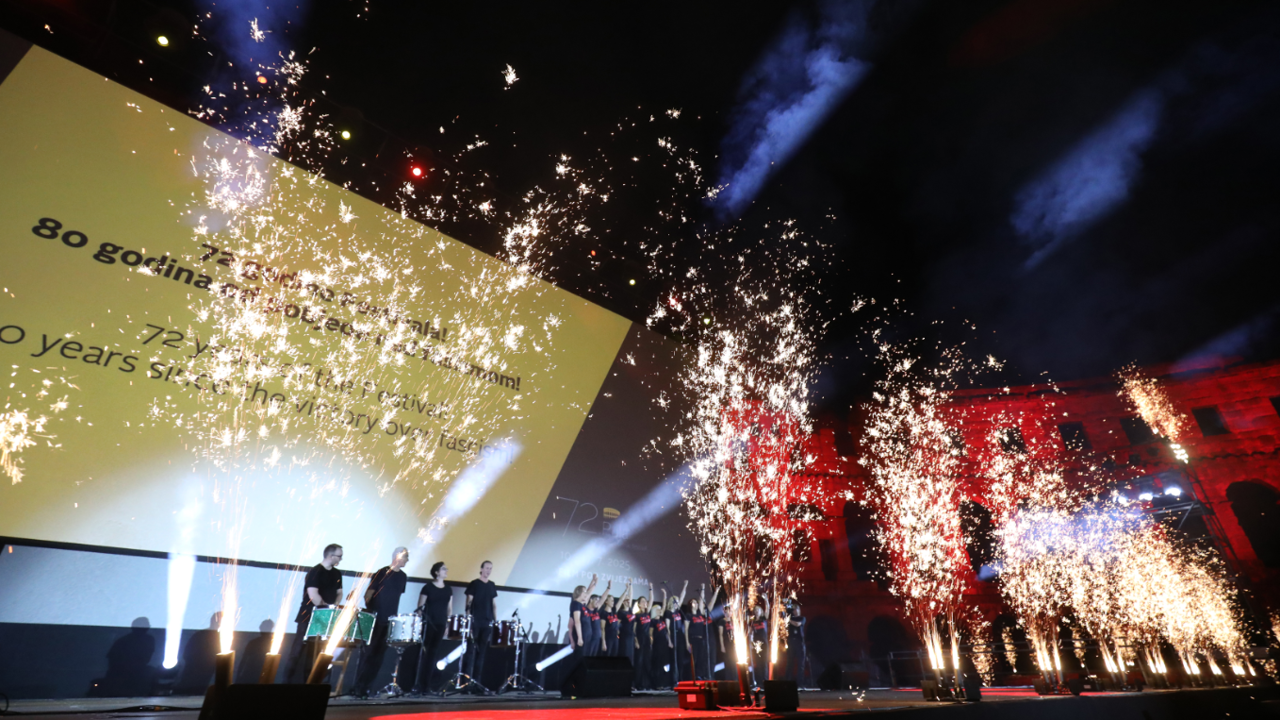 Svečano otvorenje 72. Pulskog filmskog festivala, Foto: Sasa Miljevic/PIXSELL