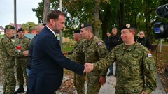 Ministar Banožić i sudionici hodnje