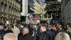 tristotinjak okupljenih u Rijeci na prosvjedu