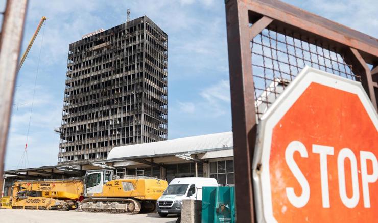 Bačić: Nema onečišćenja zraka oko Vjesnika, azbest će ukloniti ovlaštena tvrtka