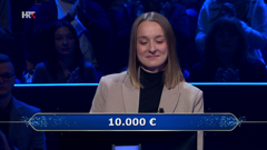 Anđela Begonja, Foto: Tko želi biti milijunaš?/HRT