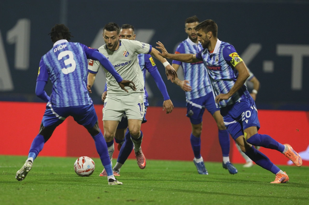 Lokomotiva - Dinamo, Foto: Josip Bandic/ CROPIX