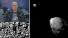 Astronom Korado Korlević / Slike NASA-ine svemirske letjelice DART prije sudara