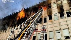 Ruski projektil pogodio industrijski dio Harkiva,