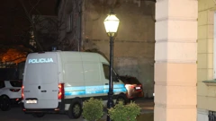 Policijsko vozilo ispred USKOK-a, Foto: Matija Habljak /PIXSELL
