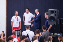 Doček srebrnog olimpijca Tončija Stipanovića u Splitu, Foto: Milan Sabic/PIXSELL