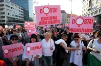 Prosvjed u Zagrebu , Foto: Igor Kralj /PIXSELL
