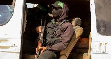 Pripadnik Hamasa unutar "žute linije", Gaza, 20. studenoga