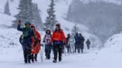 Snijeg u Nacionalnom parku Sjeverni Velebit