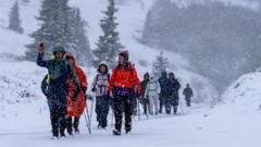 Snijeg u Nacionalnom parku Sjeverni Velebit