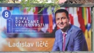 Ladislav Ilčić, plakat za europske izbore 