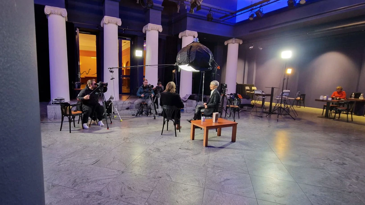 Morana Kasapović i  Paul Lynch