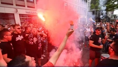 Croatian fans in Rotterdam, Foto: Marko Lukunic/PIXSELL