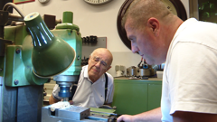 Urari Zlatko i Dalibor Lebarović u radionici