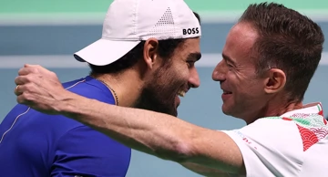 Matteo Berretini i izbornik Filippo Volandri