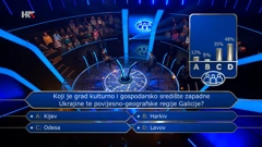 Maja Goja , Foto: Tko želi biti milijunaš?/HRT