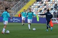Zagrijavanje igrača Rijeke, Foto: Goran Kovacic /PIXSELL