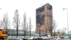 Vjesnikov neboder nakon razornog požara