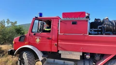 Gašenje požara kod Oklaja