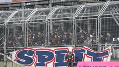 Rijeka - Hajduk, navijači Hajduka 