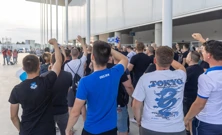 Kohorta pred Opus Arenom, Foto: Borna Jakšić/PIXSELL