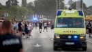 Vozilo Hitne pomoći na koncertu Marka Perkovića Thompsona 