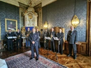 Bivšoj šefici austrijske diplomacije Ursuli Plassnik uručeno visoko priznanje, Foto: Herek//