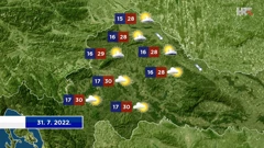 emisije "Vrijeme", Foto: HTV/HRT