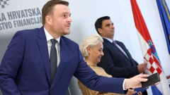 Konferencija za novinare u Ministarstvu financija