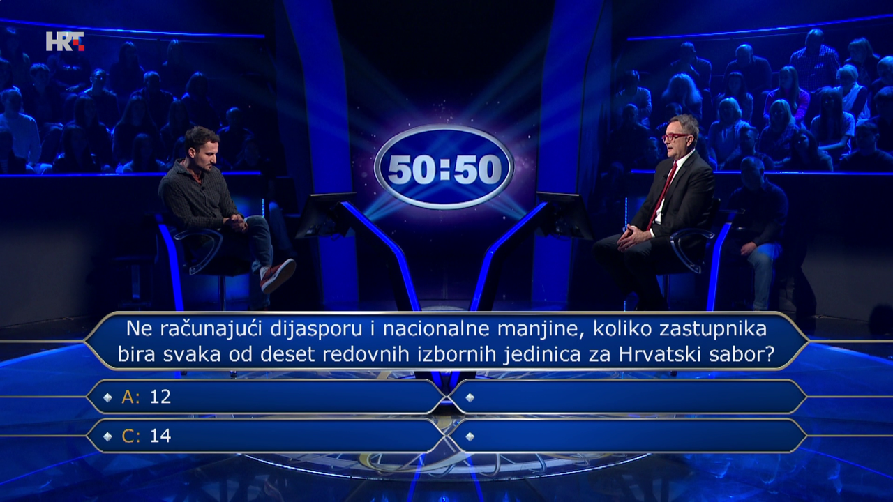 Tino Nevešćanin, Foto: Tko želi biti milijunaš?/HRT