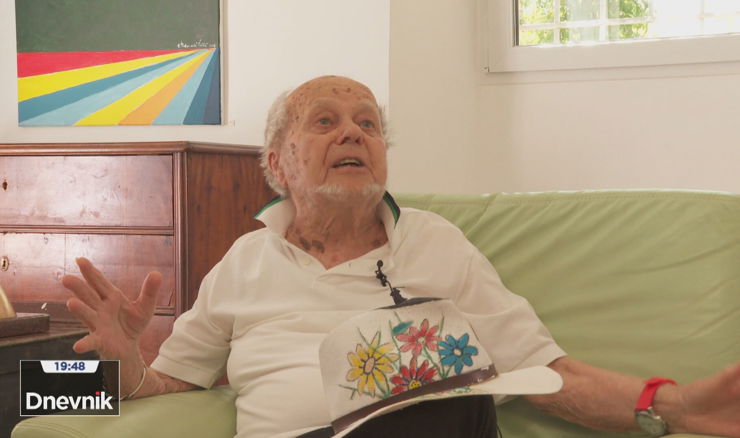 Izložba stogodišnjeg umjetnika s Pelješca
