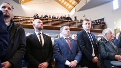 Misa za sve stradale u Domovinskom ratu u crkvi Uznesenja Blažene Djevice Marije, Foto: Sime Zelic/PIXSELL